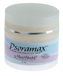 Maxi Health Kosher Psoramax Cream for Irritated Skin  2 OZ